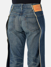 Junya Watanabe Levi’s cotton denim wide-leg jeans - | Spazio Pritelli