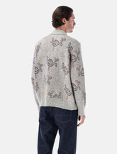 Maglione polo Maya in misto alpaca con motivo di Corridor -  | Spazio Pritelli