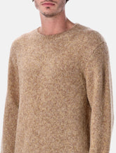 Corridor wool alpaca blend crewneck sweater - | Spazio Pritelli