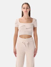 Top corto Phoenix Cozy in bouclé di Nike - | Spazio Pritelli