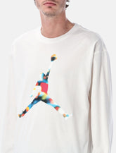 T-shirt a maniche lunghe Jordan Flight con logo Jumpman Nike - | Spazio Pritelli