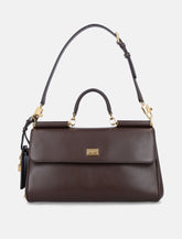 Dolce & Gabbana Borsa My Sicily in Pelle di Vitello Marrone - | Spazio Pritelli