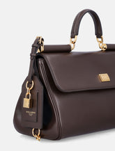 Dolce & Gabbana Borsa My Sicily in Pelle di Vitello Marrone - | Spazio Pritelli