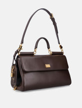 Dolce & Gabbana Borsa My Sicily in Pelle di Vitello Marrone - | Spazio Pritelli
