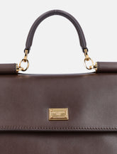 Dolce & Gabbana Borsa My Sicily in Pelle di Vitello Marrone - | Spazio Pritelli