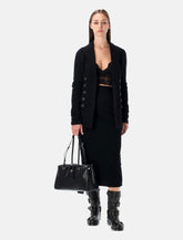 Dolce & Gabbana giacca doppiopetto in panno di lana nera - | Spazio Pritelli