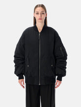 Bomber oversize nero di Dolce & Gabbana - | Spazio Pritelli