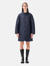 Cappotto trapuntato lungo blu di Lavenham x Comme des Garçons Girl -  | Spazio Pritelli