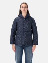 Lavenham x Comme des Garçons Girl blue quilted Husky jacket - | Spazio Pritelli
