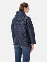 Lavenham x Comme des Garçons Girl blue quilted Husky jacket - | Spazio Pritelli