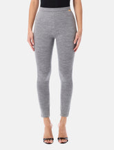 Balmain grey cotton jersey leggings - | Spazio Pritelli