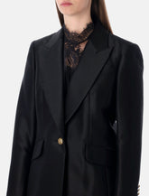 Zimmermann Hypnotic wool-silk blend tailored jacket - | Spazio Pritelli