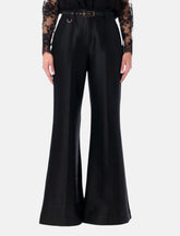 Zimmermann Hypnotic wool blend flare pants - | Spazio Pritelli