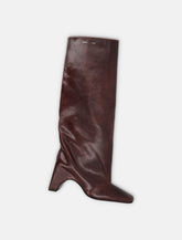 Coperni Bridge leather boots - | Spazio Pritelli