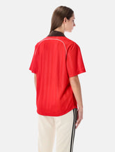 adidas x Wales Bonner knitted football t-shirt - | Spazio Pritelli