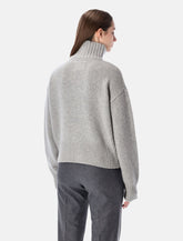Cardigan con zip n°438 Xtra Fab in cashmere di Extreme Cashmere -  | Spazio Pritelli