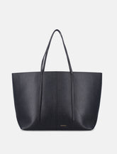 Abilla Oversized Leather Tote Bag - | Spazio Pritelli