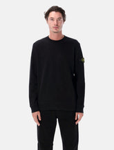 Stone Island Felpa Girocollo in Cotone con Texture - | Spazio Pritelli