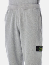 Pantaloni jogger Stone Island in cotone felpato - | Spazio Pritelli