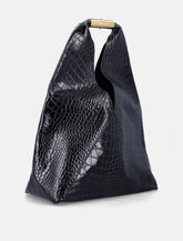 Borsa MM6 Maison Margiela New Japanese in pelle effetto coccodrillo - | Spazio Pritelli