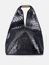 Borsa MM6 Maison Margiela New Japanese in pelle effetto coccodrillo - | Spazio Pritelli