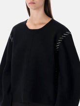 The Garment Oslo black wool sweater - | Spazio Pritelli