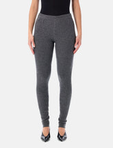 The Garment Como grey melange skinny knit pants - | Spazio Pritelli