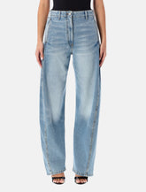 Magda Butrym relaxed fit mid-waist denim pant - | Spazio Pritelli