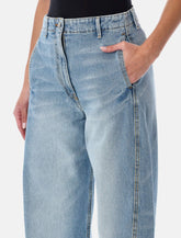 Magda Butrym relaxed fit mid-waist denim pant - | Spazio Pritelli