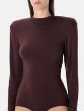 Body Magda Butrym in jersey marrone -  | Spazio Pritelli