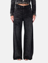 Diesel 1996 D-Sire black relaxed-fit jeans - | Spazio Pritelli