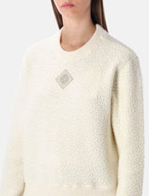 Casablanca terry fleece crew sweatshirt - | Spazio Pritelli