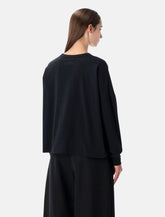 Studio Nicholson Loop cotton jersey long sleeve t-shirt - | Spazio Pritelli