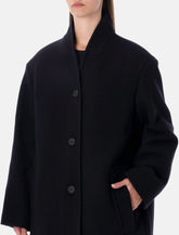 Studio Nicholson Morro double wool and cashmere coat - | Spazio Pritelli