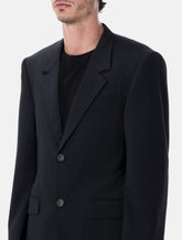 Balenciaga black wool tailored blazer - | Spazio Pritelli