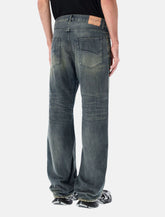 Balenciaga relaxed fit washed denim pants - | Spazio Pritelli