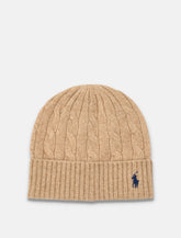 Polo Ralph Lauren Cable Wool-Cashmere Beanie - | Spazio Pritelli