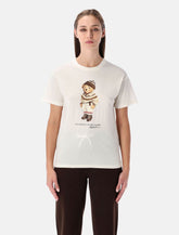 T-shirt Polo Bear in cotone bianco panna di Polo Ralph Lauren - | Spazio Pritelli