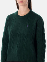 Maglione a trecce in lana e cashmere di Polo Ralph Lauren - | Spazio Pritelli