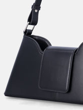 MARLA BAG LEATHER BALCK - | Spazio Pritelli
