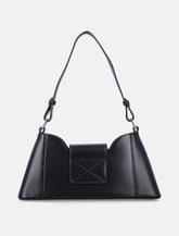 MARLA BAG LEATHER BALCK - | Spazio Pritelli