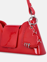 Justine Clenquet Marla patent shoulder bag - | Spazio Pritelli