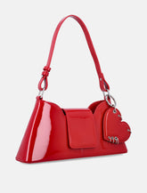 Justine Clenquet Marla patent shoulder bag - | Spazio Pritelli