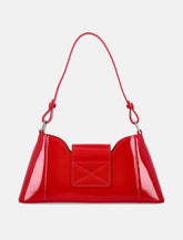 Justine Clenquet Marla patent shoulder bag - | Spazio Pritelli