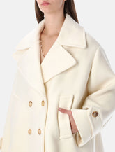 Cappotto corto doppiopetto in lana oversize di Chloé -  | Spazio Pritelli