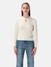 Maglione in lana e cashmere traforato di Chloé -  | Spazio Pritelli