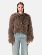 Giacca corta in shearling mongolia Sword -  | Spazio Pritelli