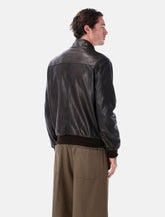 Sword leather jacket - | Spazio Pritelli
