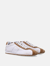 Sneakers da donna Plume in nappa e suede Miu Miu -  | Spazio Pritelli