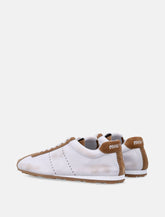 Sneakers da donna Plume in nappa e suede Miu Miu -  | Spazio Pritelli